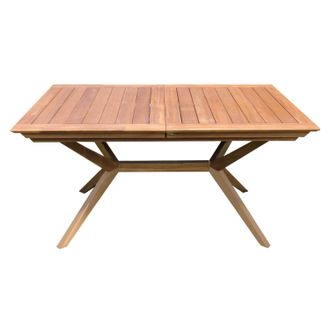 Milani Home Mesa Extensible De Jard&iacute;n 180/240x90 8/10 Plazas