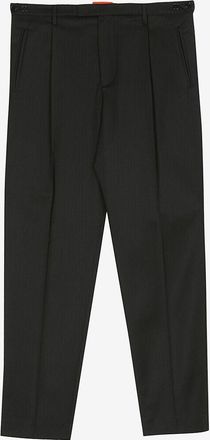 Barena Hose aus Schurwolle Masco Novento Nero