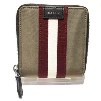 Bally Fabric Leather Bifold Wallet