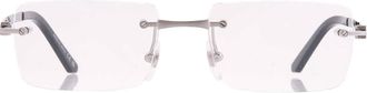 Cartier Santos de Cartier Demo Rectangular Mens Eyeglasses CT0511O 003 55