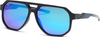 Plein Sport Mens SSP014 61 61Z42P Sunglasses - Black - One Size