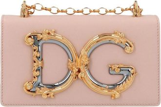 Dolce & Gabbana DG mini crossbody bag in pink