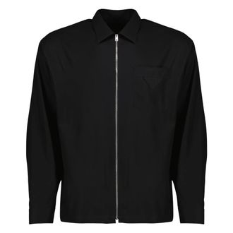 Prada Light Jackets - male - Prada - Light Jackets - Black - L - Jackets