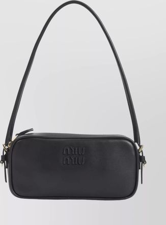 Miu Miu leather top handle shoulder bag