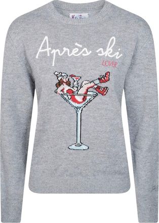 MC2 Saint Barth Maglia Manica Lunga New Queen C - - Knitwear - Donna - Grigio - S
