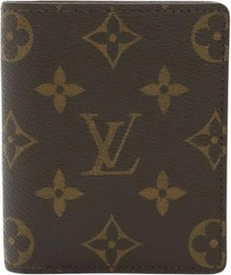 Louis Vuitton Pre-owned Wallets, female, Brown, Size: ONE SIZE Pre-owned Monogram Portefeuille Magellan Wallet