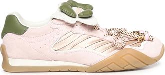Fendi Sneakers, female, Pink, Size: 11 US Wave Pulse Sneakers