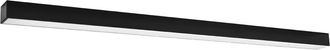 Thoro L&aacute;mpara de techo negro aluminio 4000k alt. 6 cm