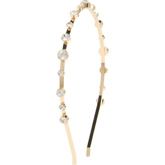 Ettika Crystal Studded Headband in Gold at Nordstrom