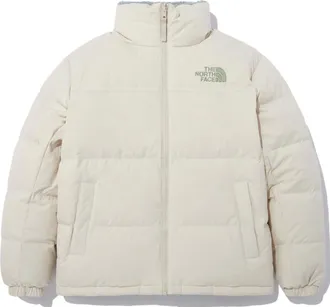 The North Face Logo Winter Puffer Jacket Beige NJ1DN77D