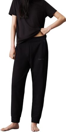 Calvin Klein Womens Long Jogging Bottoms, Black (Black), L