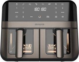 OEM Aiwa Afr-9000 Doble 9 L Independiente 2400 W Freidora De Aire Caliente Negro