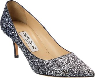Jimmy Choo London Aurora Glitter Pump