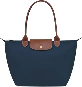 Longchamp Borsa tote Le Pliage media - Blu
