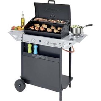 Campingaz Barbecue gas 2 bruc. + fornello cm.54,5x34,5 xpert 200 ls rocky - bracere cm. 54,5x34,5