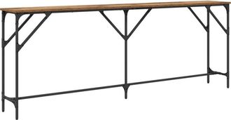 vidaXL Console Table Old Wood 200 x 29 x 75 cm vidaXL