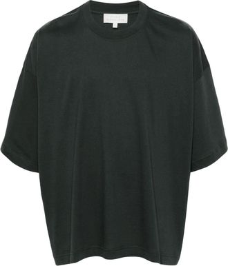STUDIO NICHOLSON logo-print T-shirt - men - Cotton - S - Grey