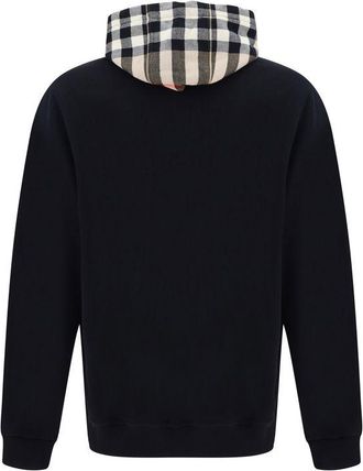 Burberry Mens Black Cotton Sweatshirt Clothing