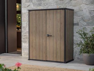 Keter Armario Resina Jardin Signature Vertical Alto Keter Marron