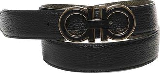 Ferragamo Gancini Belt In Calfskin