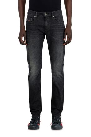 Diesel Slim Jeans Regular Waist 2019 D-Strukt - Jeans - Man - Black