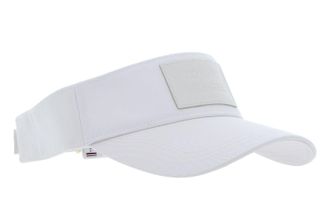 Tommy Hilfiger Womens Tommy Coast Visor Aw0aw14799 Hats, Beige (Weathered White), One Size