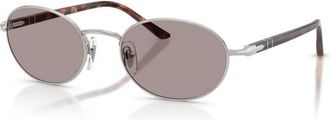 Persol IDA Zonnebril - unisex - Zonnebrillen - Grijs - 52 MM - Accessoires