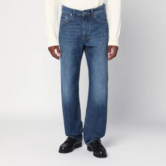 Givenchy Straight jeans dark blue washed effect