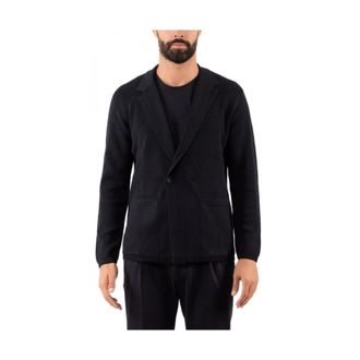 Emporio Armani Heren, Jassen, Blauw, Maat: XL