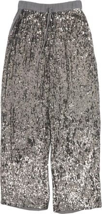 P.A.R.O.S.H. Wijde broek - Dames - Wijde Broeken - Grijs - XS - Broeken