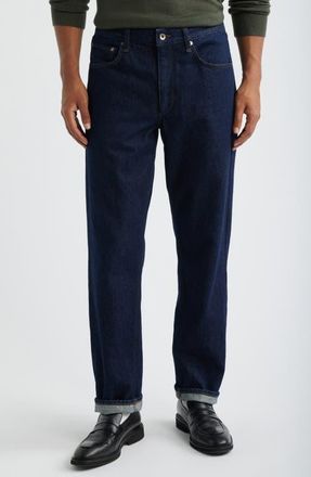 Rag & Bone Fit 4 Authentic Rigid Straight Leg Jeans in Rinse at Nordstrom, Size 31 X 32