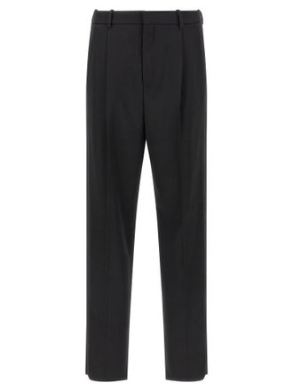 Saint Laurent Pantalones Smocking de Saint Laurent