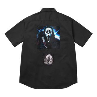 SUPREME x Ghostface SS26 S/S Work Shirt Black SUP-SS26-210-BLK