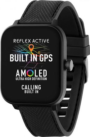 Reflex Active Womens RA44-2216 Series 44 Smartwatch - Black - One Size