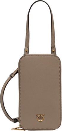 Pinko Funda para Smartphone Love Birds - Accessories - Mujer - Beige - ONE SIZE