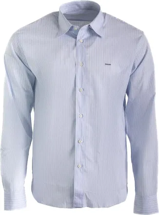 Prada Striped-pattern Long-sleeve Shirt