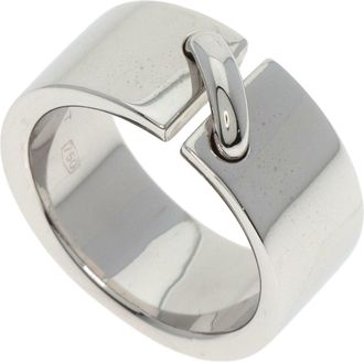 Chaumet White Gold White Gold (18K) Band Ring (Pre-Owned)