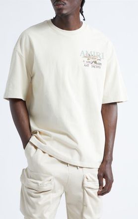 Amiri Hope & Dreams Oversize Graphic T-Shirt in Alabaster Archived at Nordstrom, Size Xxx-Large