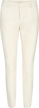 Mos Mosh MOS Mosh, Broeken, Dames, Beige, XL, Katoen, Ecru Abbey Night Pant Broek
