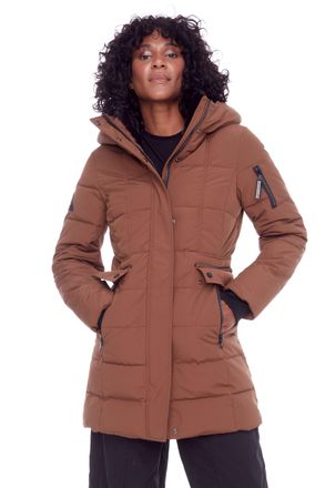 Alpine North KOOTNEY WOMENS VEGAN DOWN (RECYCLED) MID-LENGTH PARKA