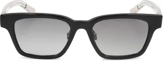 Linda Farrow KRIS VAN ASSCHE KVA18 C3 Mens Sunglasses Black Size 50