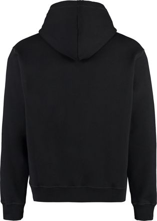 Dsquared2 Mens Black Cotton Hoodie Jumpers Sweater