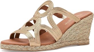 Andr&eacute; Assous Neena Womens Sandals Platino : 10 M, Faux Leather