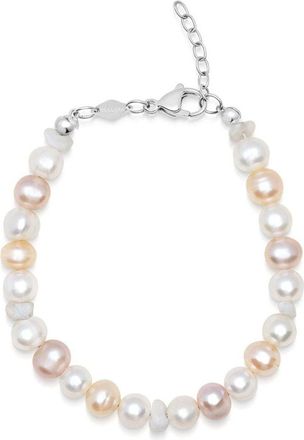 Nialaya bead detailing bracelet - Silver