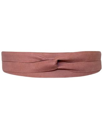 ADA Collection Midi Wrap Leather Belt
