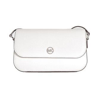 Michael Kors White Leather Crossbody Womens Bag