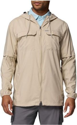 Columbia Skien Valley Hooded L/S Shirt Freizeitjacke f&uuml;r Herren | beige