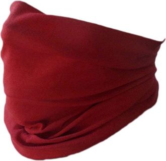 Bluelans Multifunctional Snood, Scarf, Hat, Neck Warmer, Hood, Balaclava, Face Mask, Headband (Red)