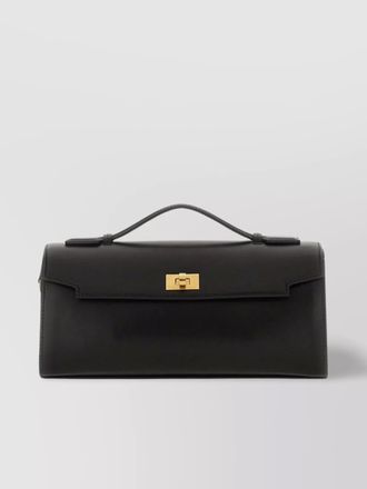 Anya Hindmarch leather clutch bag