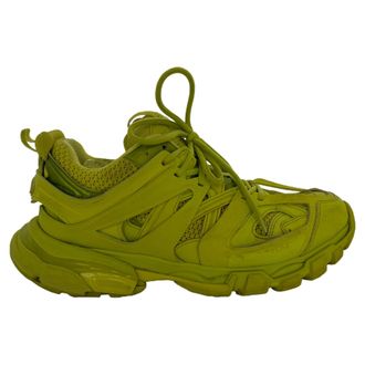 Balenciaga Balenciaga Track sneakers in neongeel polyurethaan